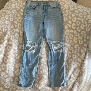 High rise mom jeans